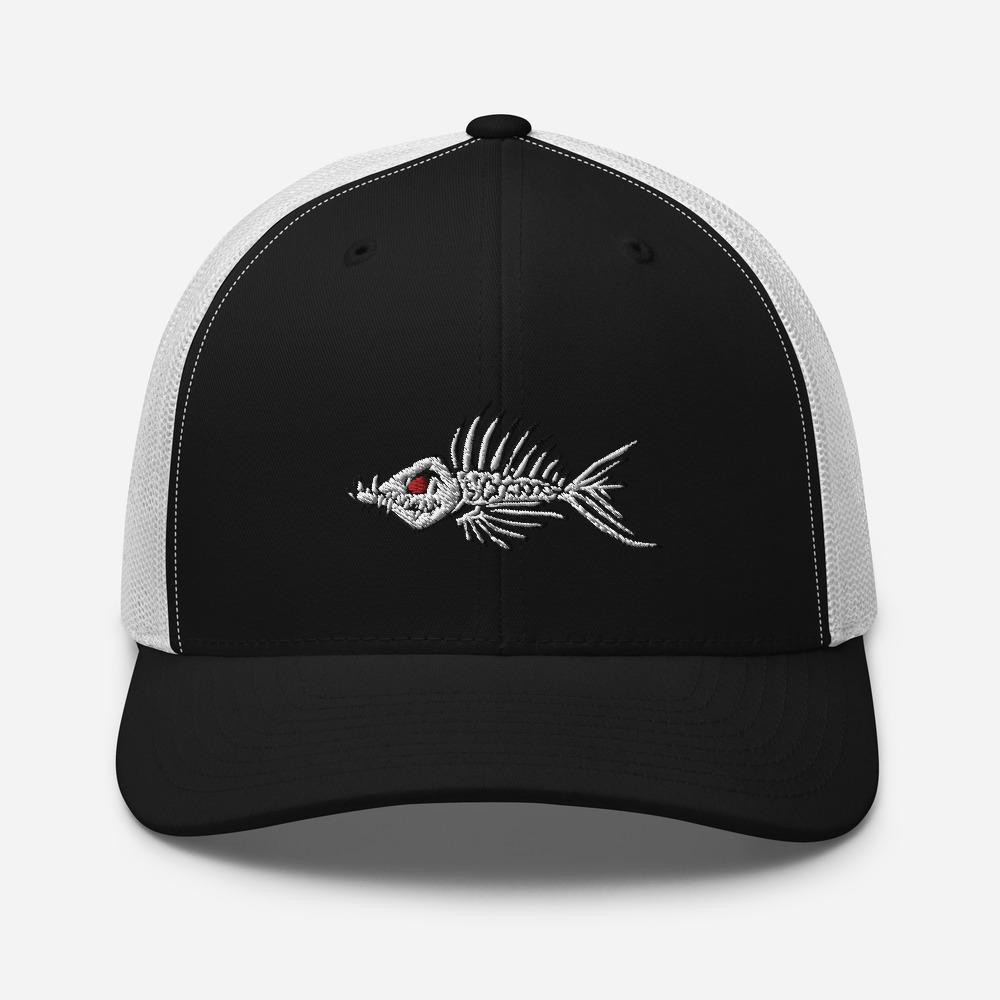 Fish Bone Mesh Hat - Outdoors Thrill