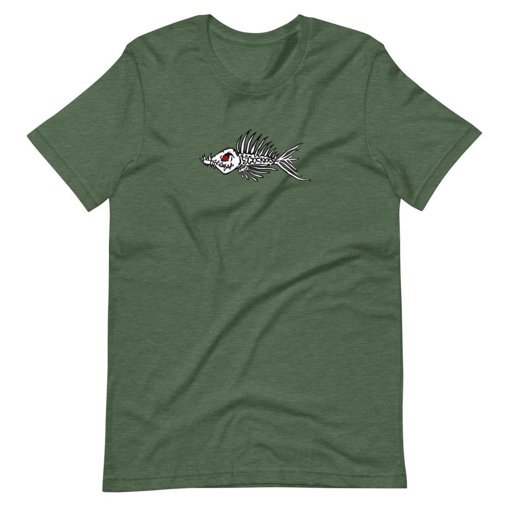 Fish Bone Unisex T-Shirt - Outdoors Thrill