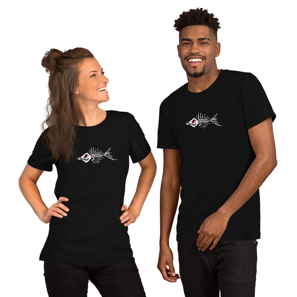 Fish Bone Unisex T-Shirt - Outdoors Thrill