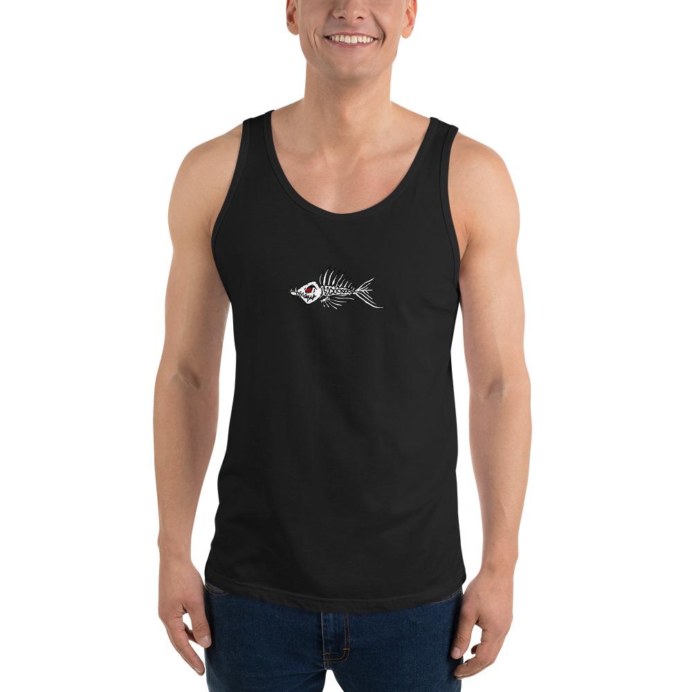 Fish Bone Unisex Tank Top - Outdoors Thrill