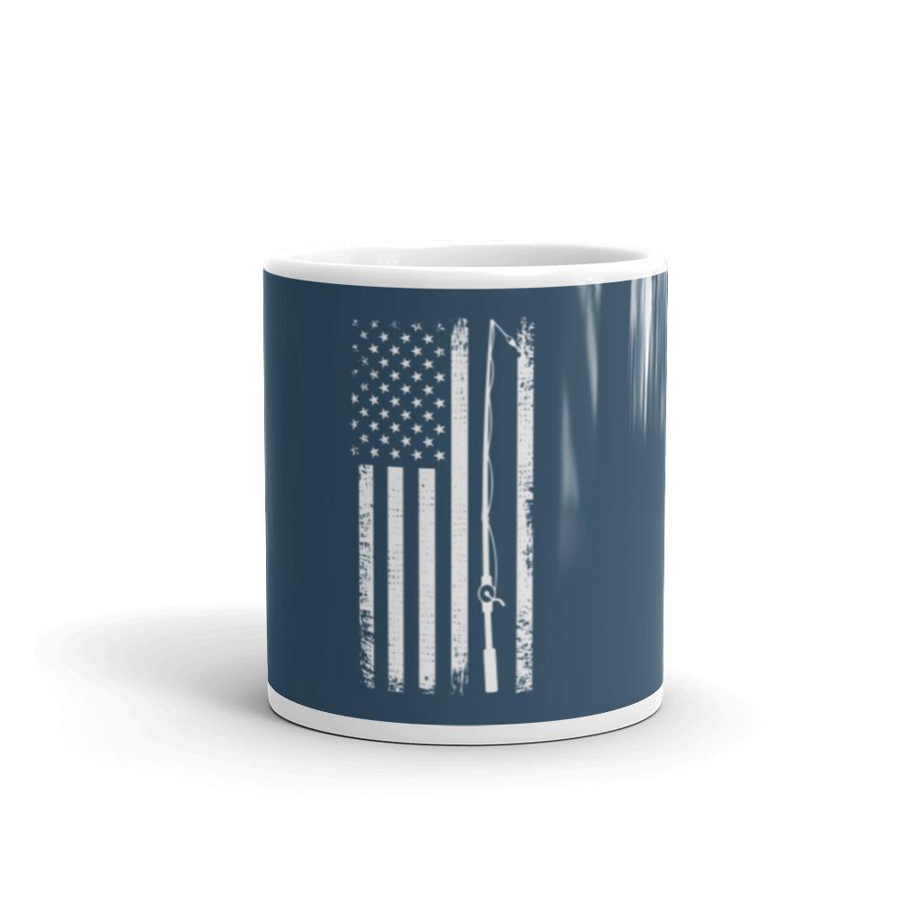 Fishing America mug - Outdoors Thrill