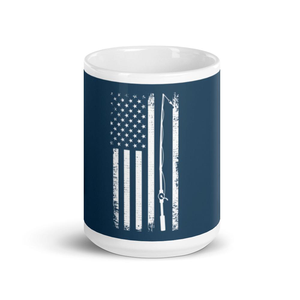 Fishing America mug - Outdoors Thrill
