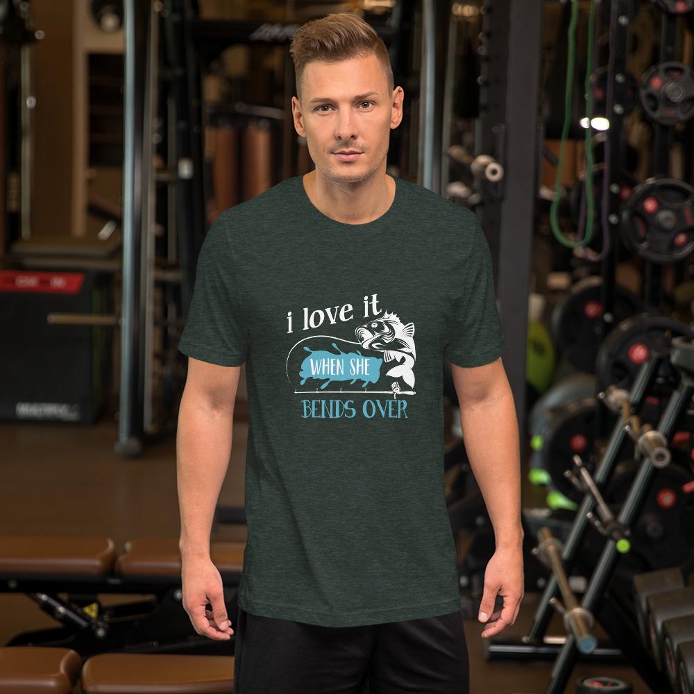 Fishing Bending Unisex T-Shirt - Outdoors Thrill