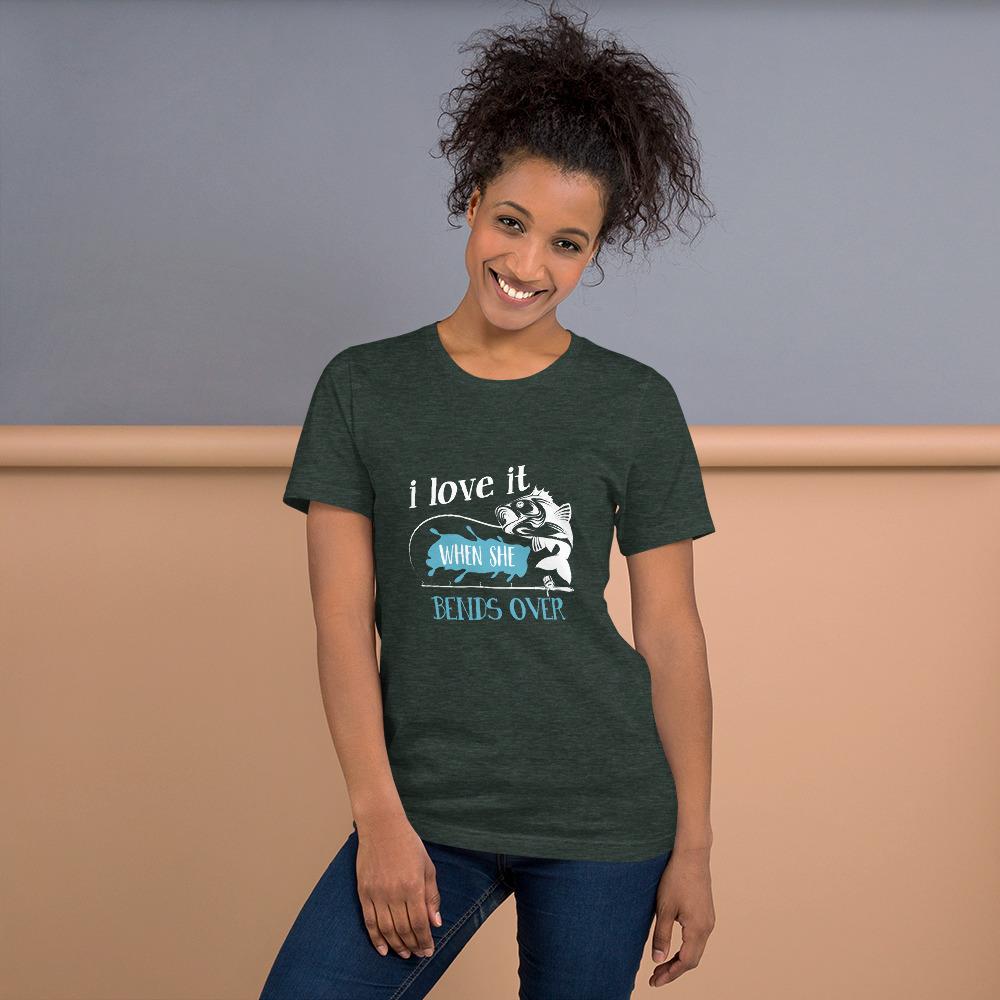 Fishing Bending Unisex T-Shirt - Outdoors Thrill