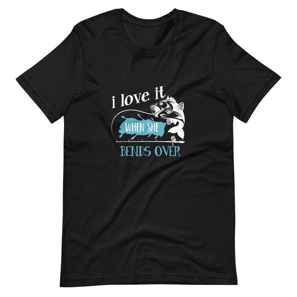 Fishing Bending Unisex T-Shirt - Outdoors Thrill