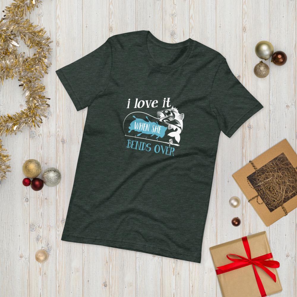 Fishing Bending Unisex T-Shirt - Outdoors Thrill