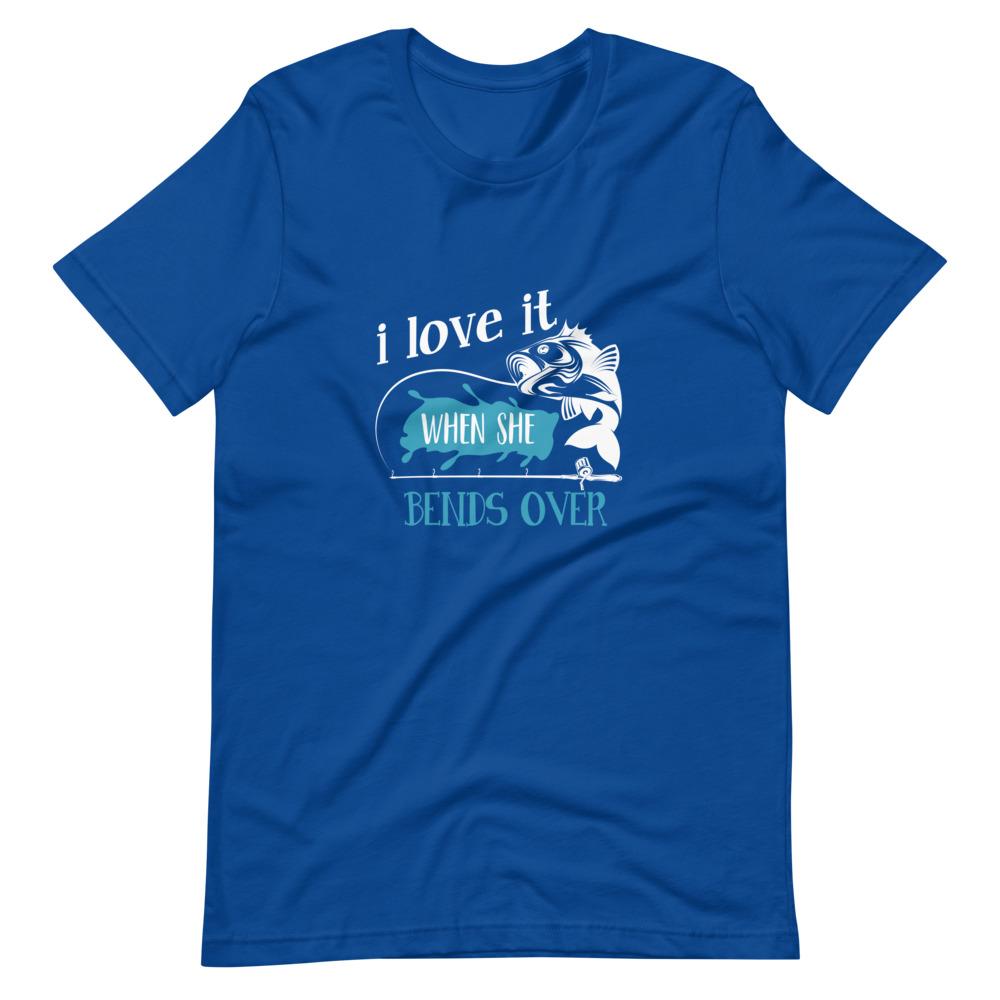 Fishing Bending Unisex T-Shirt - Outdoors Thrill