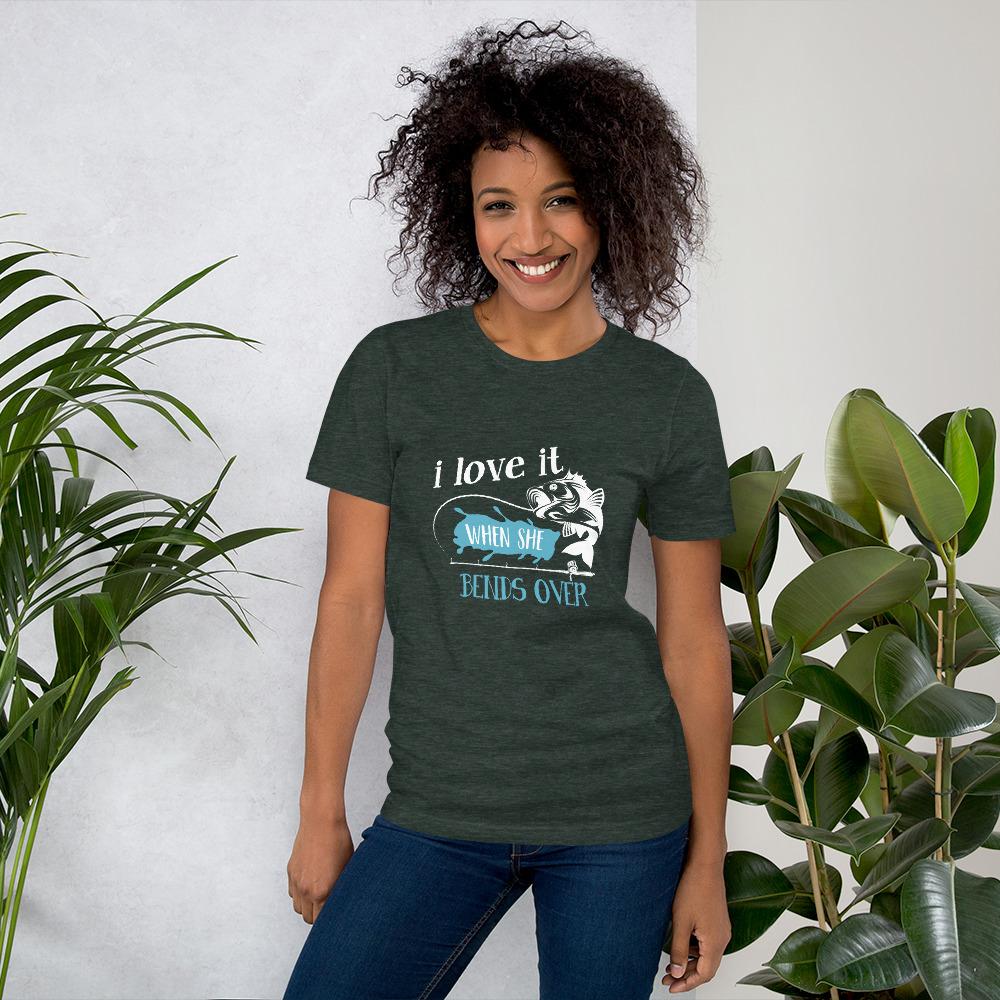 Fishing Bending Unisex T-Shirt - Outdoors Thrill