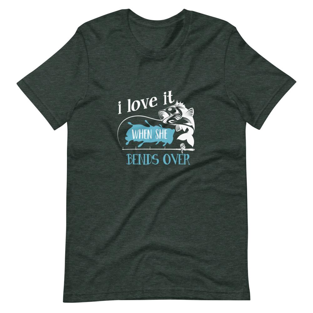 Fishing Bending Unisex T-Shirt - Outdoors Thrill