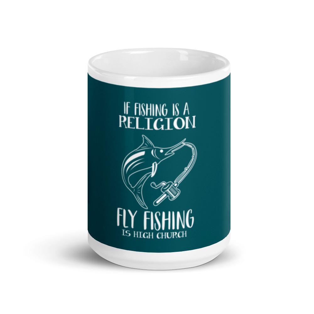 Fishing Church mug - Outdoors Thrill