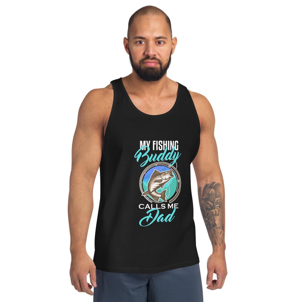 Fishing Dad Unisex Tank Top - Outdoors Thrill