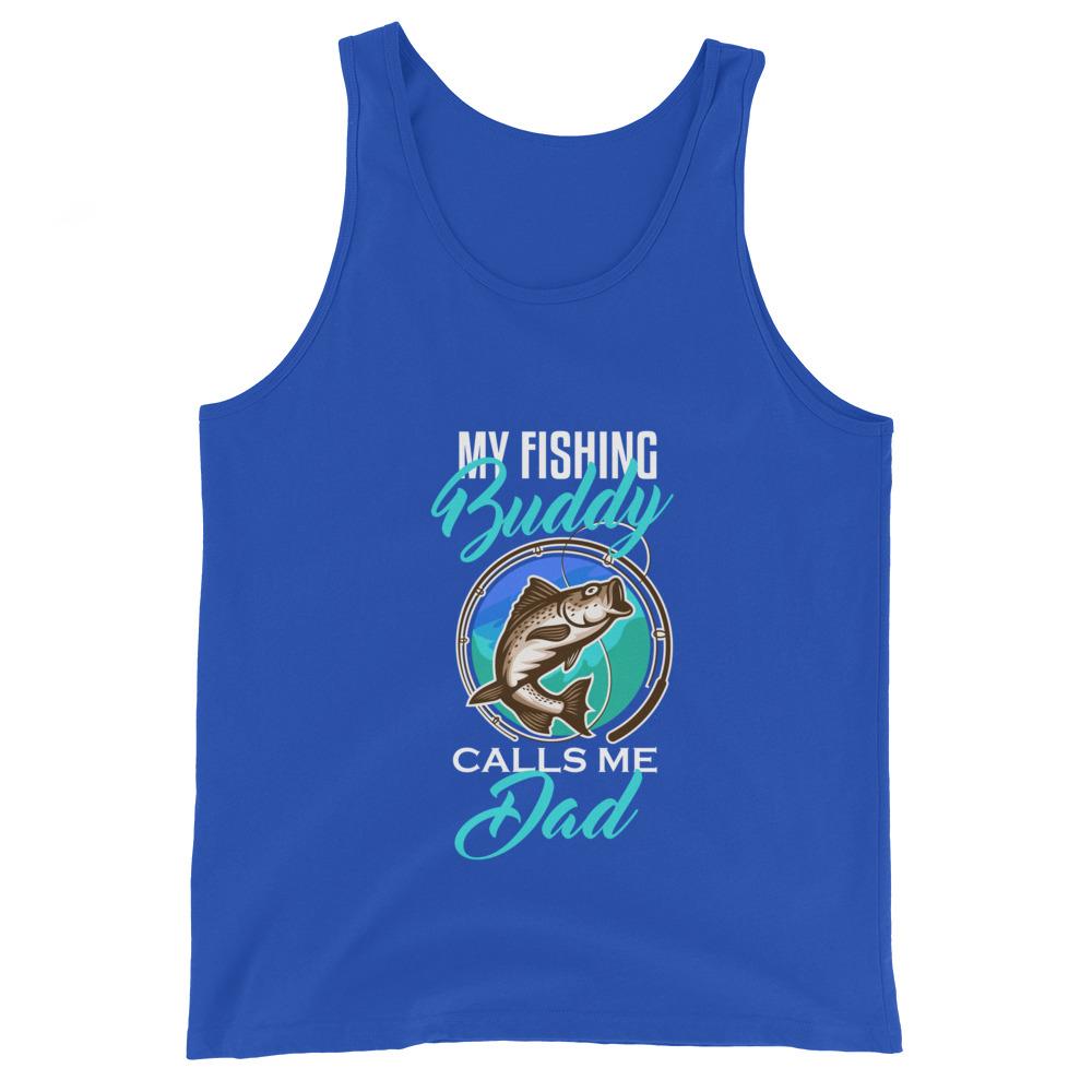 Fishing Dad Unisex Tank Top - Outdoors Thrill