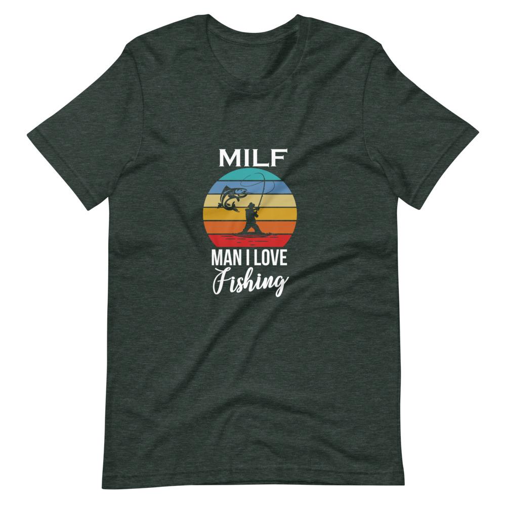 Fishing Milf Unisex T-Shirt - Outdoors Thrill