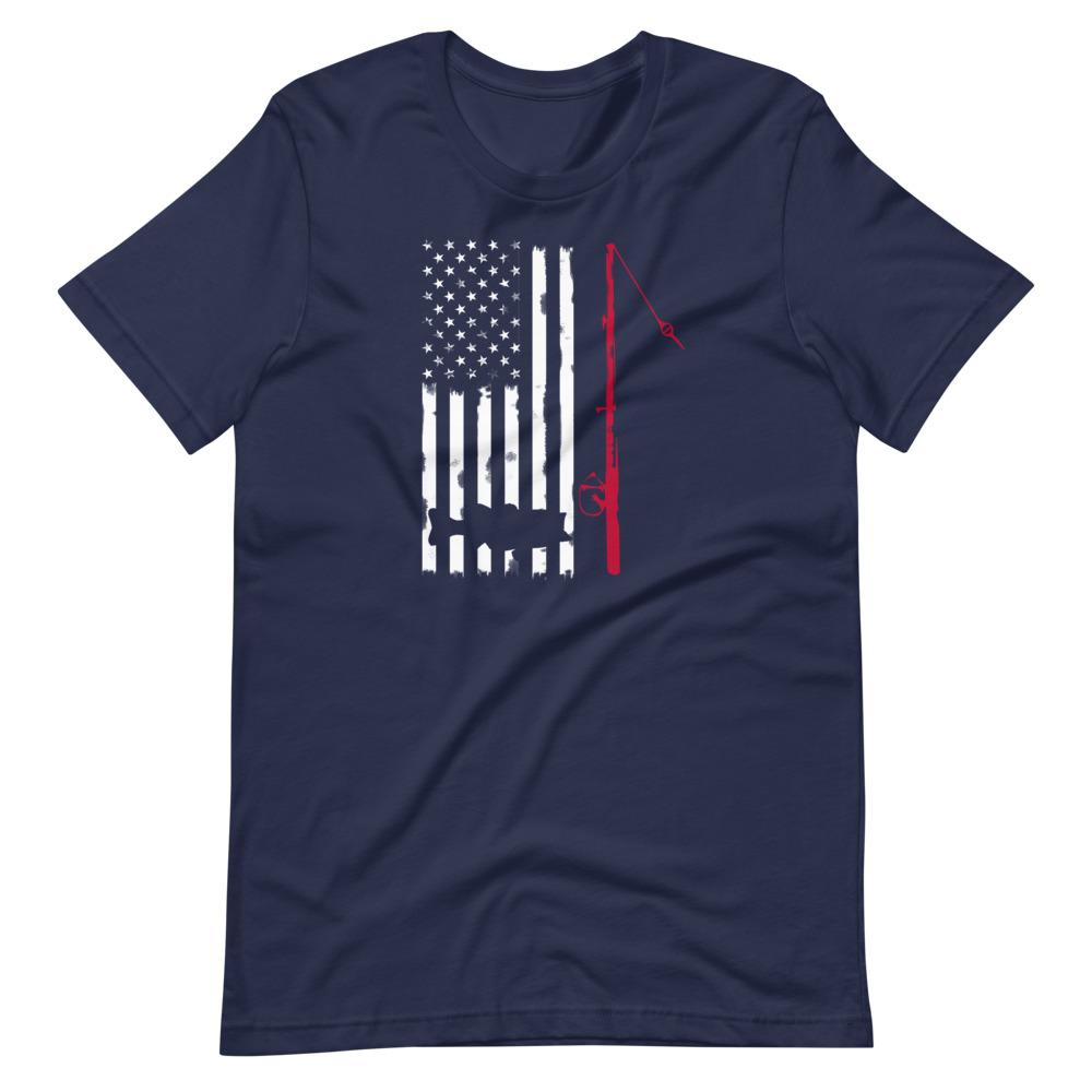 Fishing Shirt - American Fisherman Shirt - Outdoors Thrill