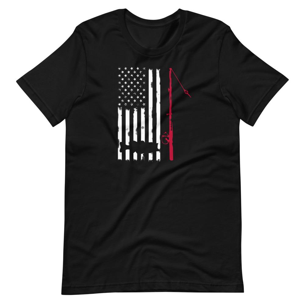 Fishing Shirt - American Fisherman Shirt - Outdoors Thrill