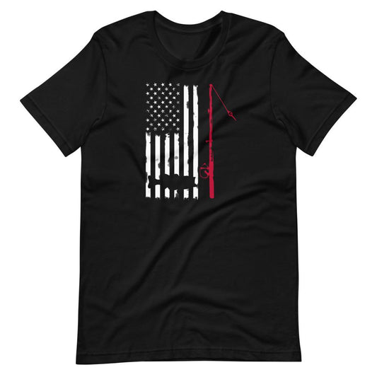 Fishing Shirt - American Fisherman Shirt - Outdoors Thrill