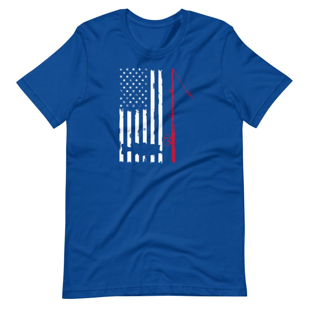 Fishing Shirt - American Fisherman Shirt - Outdoors Thrill
