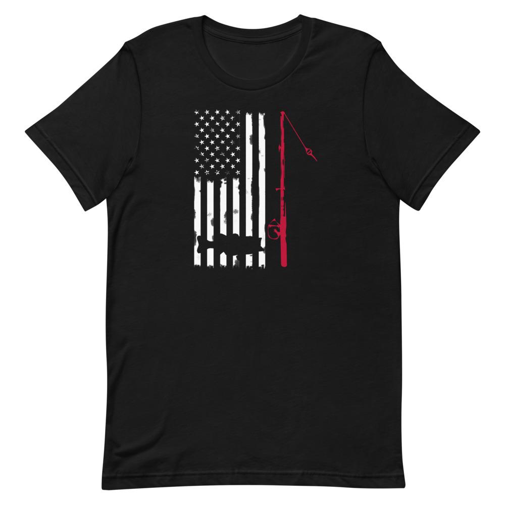 Fishing Shirt - American Fisherman Shirt - Outdoors Thrill