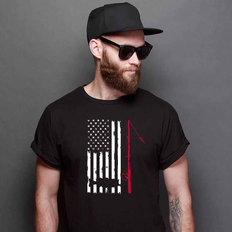 Fishing Shirt - American Fisherman Shirt - Outdoors Thrill