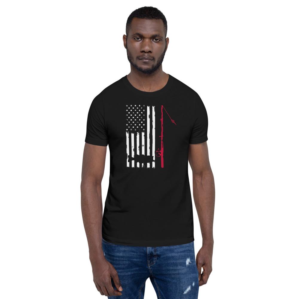 Fishing Shirt - American Fisherman Shirt - Outdoors Thrill