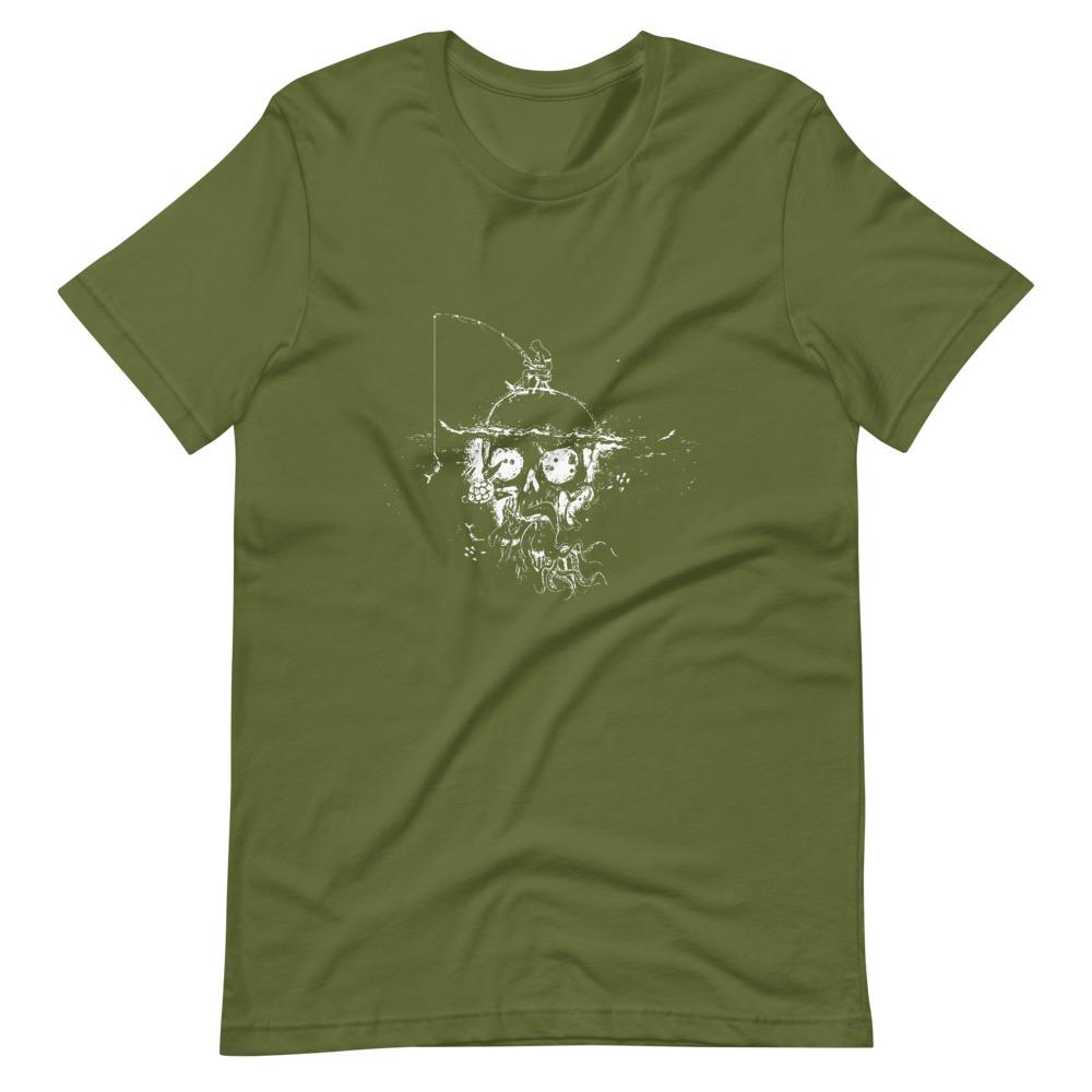 Fishing Skull Unisex T-Shirt - Outdoors Thrill