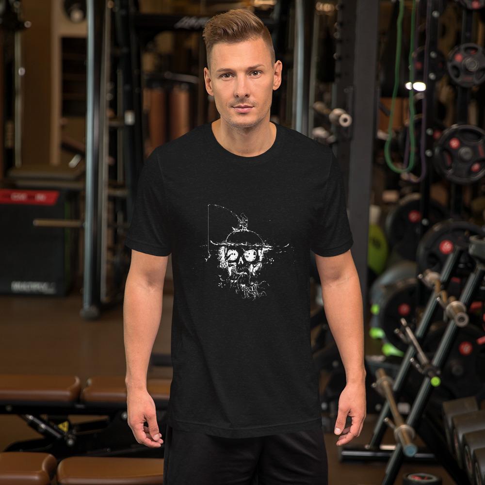 Fishing Skull Unisex T-Shirt - Outdoors Thrill
