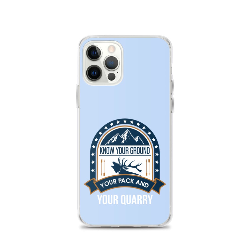Ground Rules iPhone Case - Outdoors Thrill