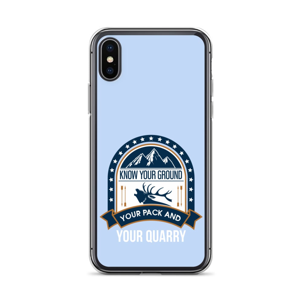 Ground Rules iPhone Case - Outdoors Thrill