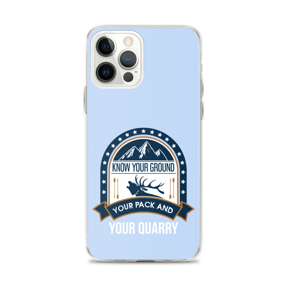 Ground Rules iPhone Case - Outdoors Thrill