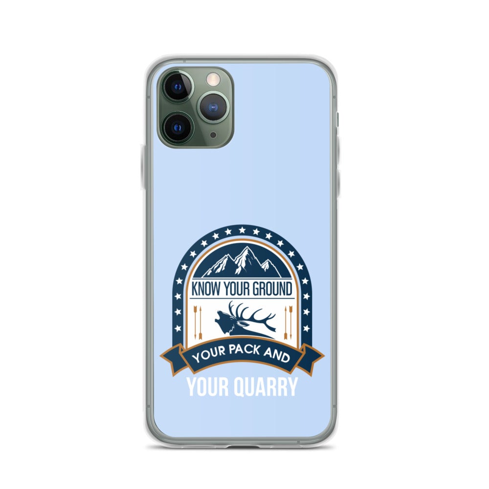 Ground Rules iPhone Case - Outdoors Thrill