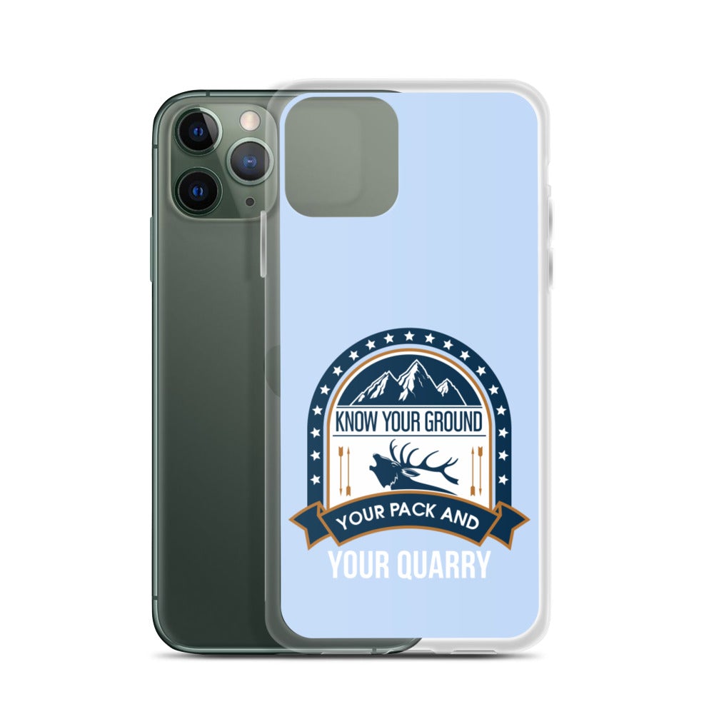 Ground Rules iPhone Case - Outdoors Thrill