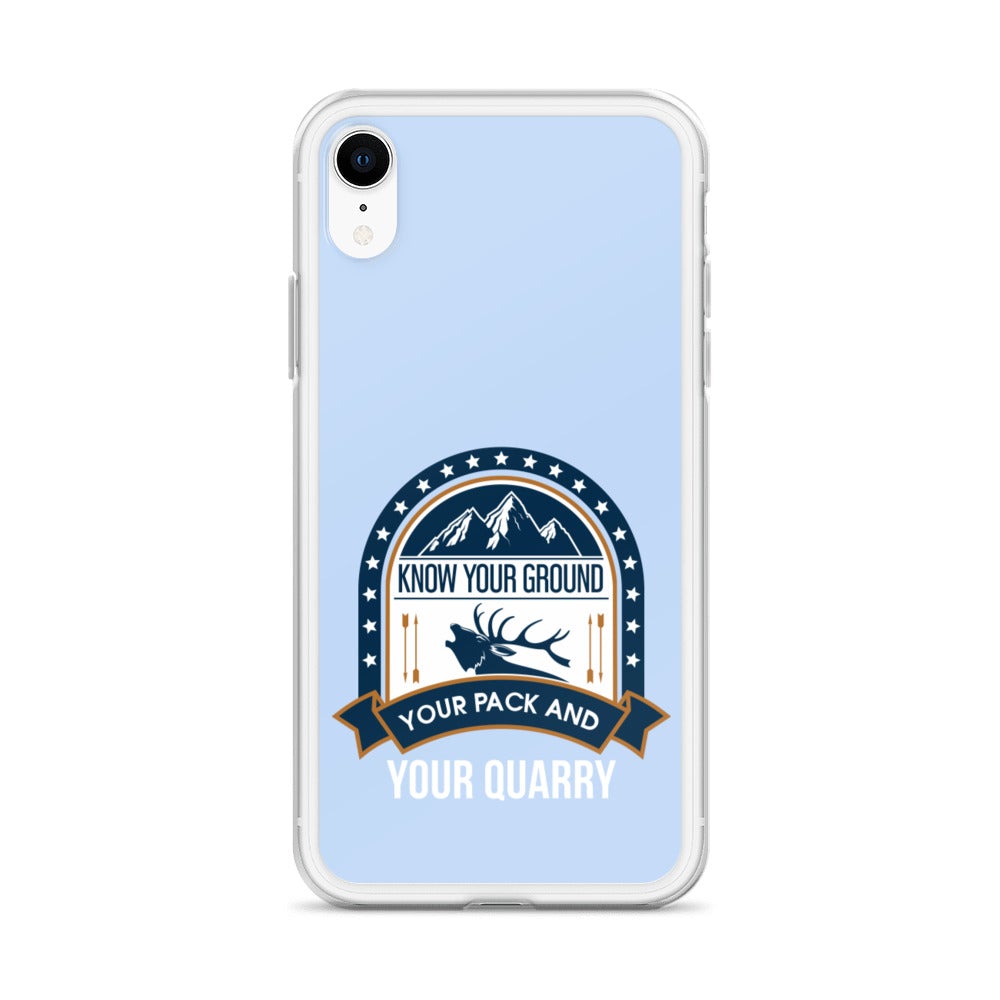 Ground Rules iPhone Case - Outdoors Thrill