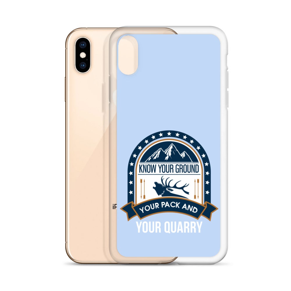 Ground Rules iPhone Case - Outdoors Thrill
