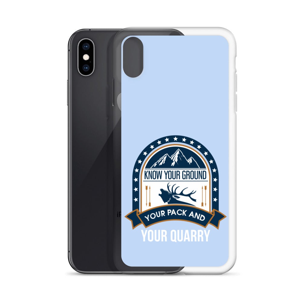 Ground Rules iPhone Case - Outdoors Thrill