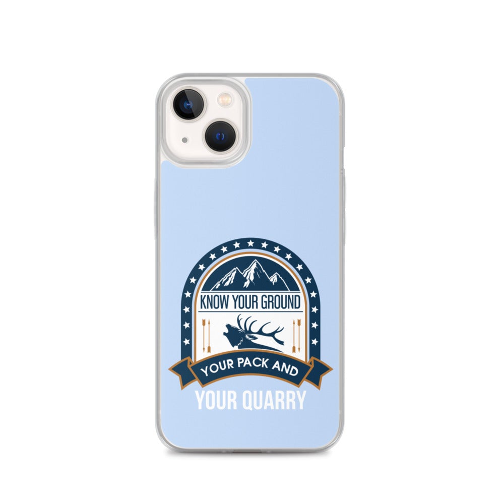 Ground Rules iPhone Case - Outdoors Thrill