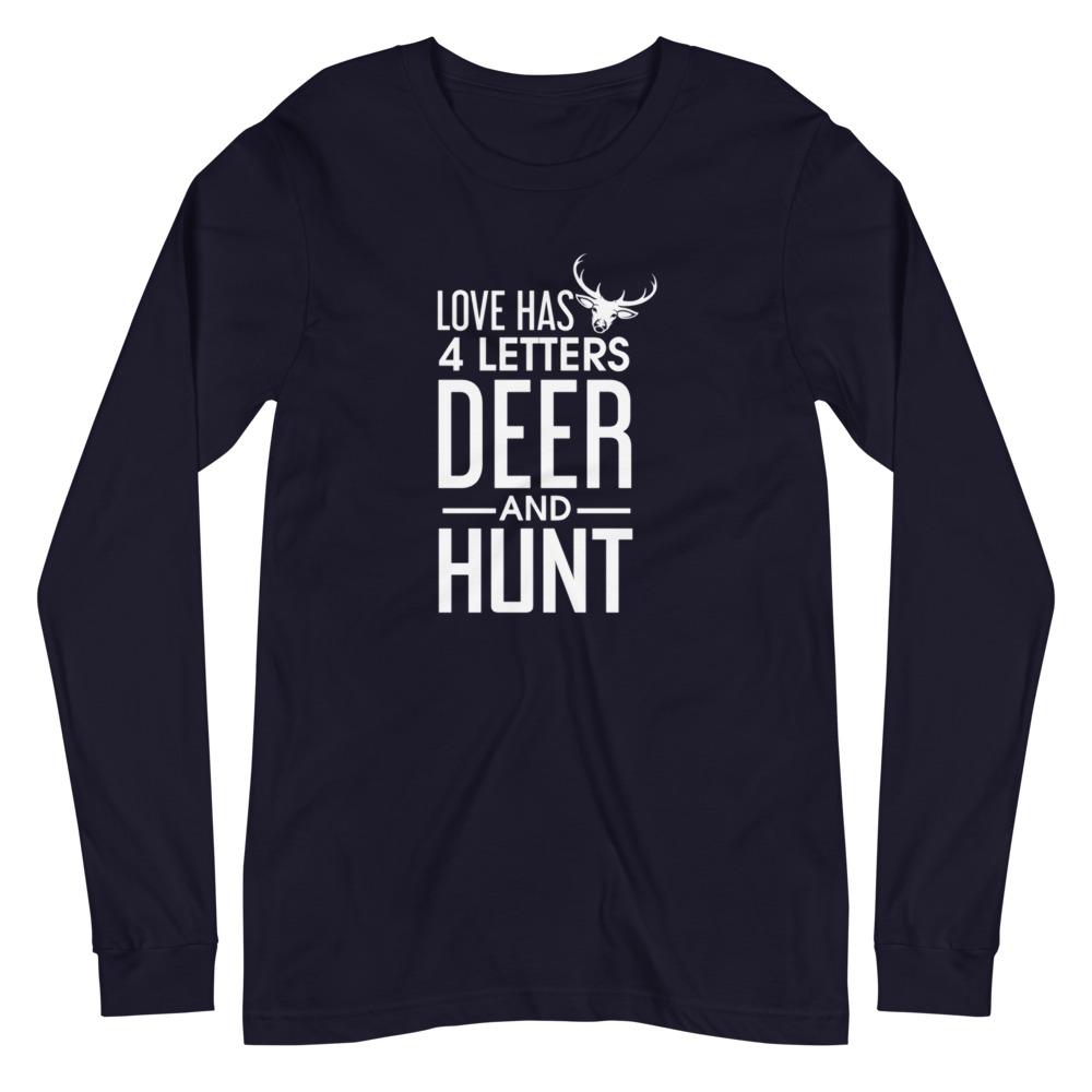 Hunt Love Unisex Long Sleeve Tee - Outdoors Thrill