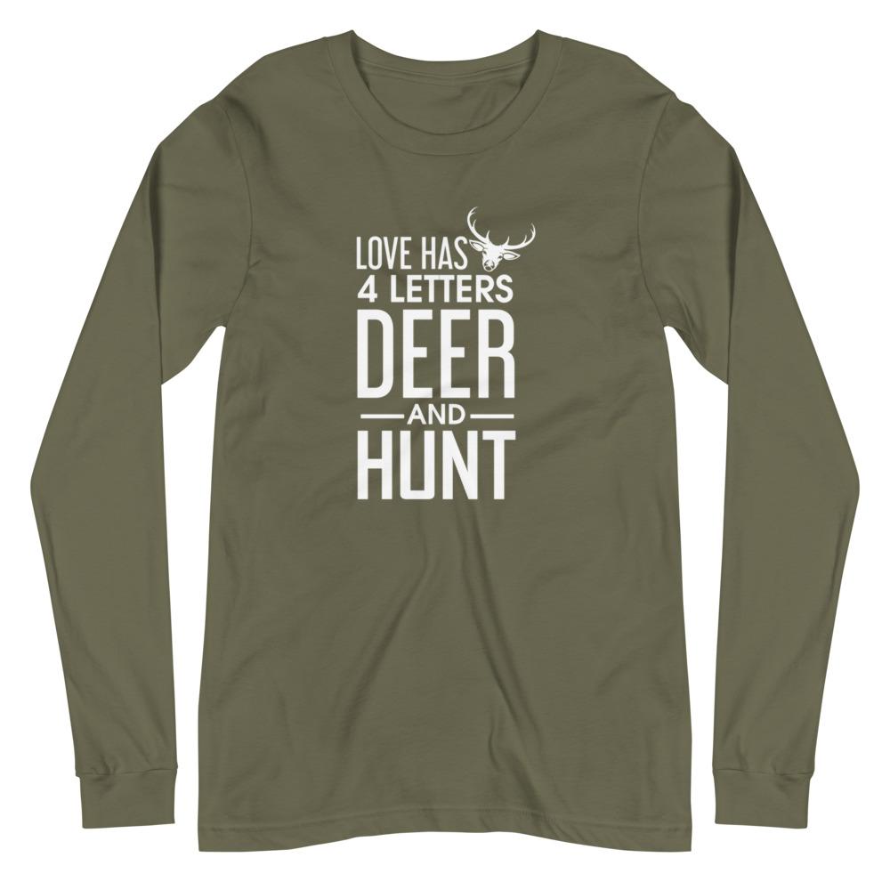 Hunt Love Unisex Long Sleeve Tee - Outdoors Thrill