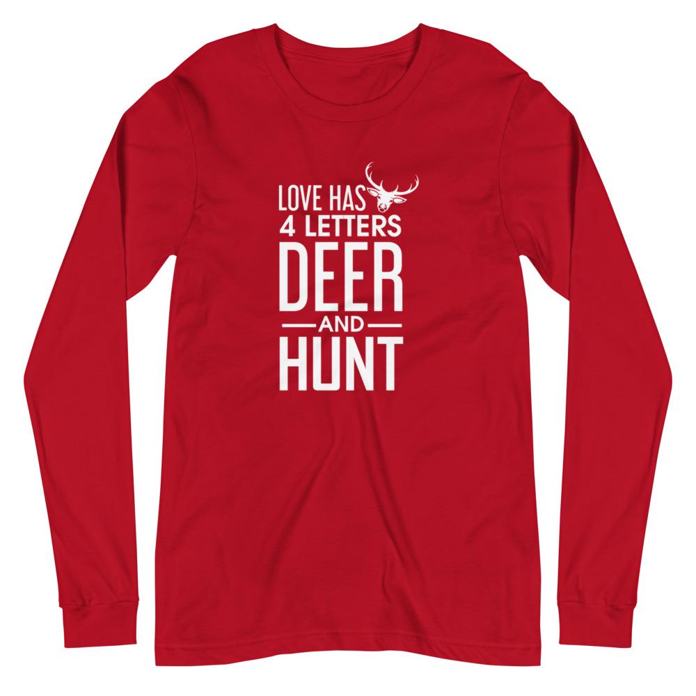 Hunt Love Unisex Long Sleeve Tee - Outdoors Thrill