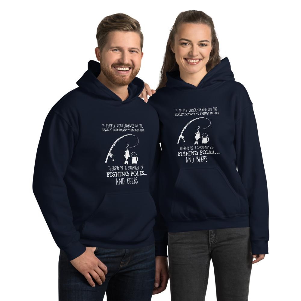 Important Fishing Unisex Hoodie - Outdoors Thrill