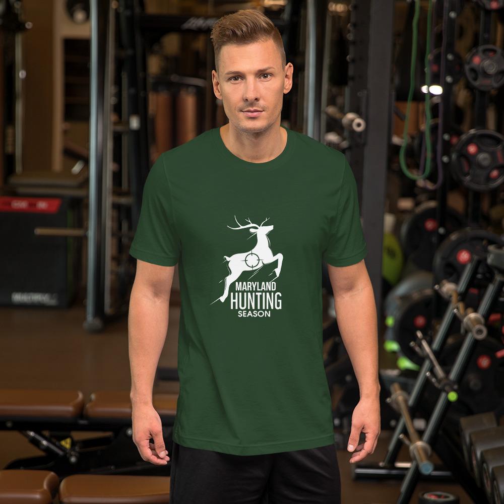 Maryland Hunting Unisex T-Shirt - Outdoors Thrill