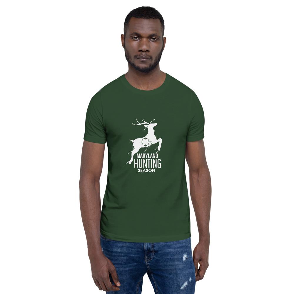 Maryland Hunting Unisex T-Shirt - Outdoors Thrill