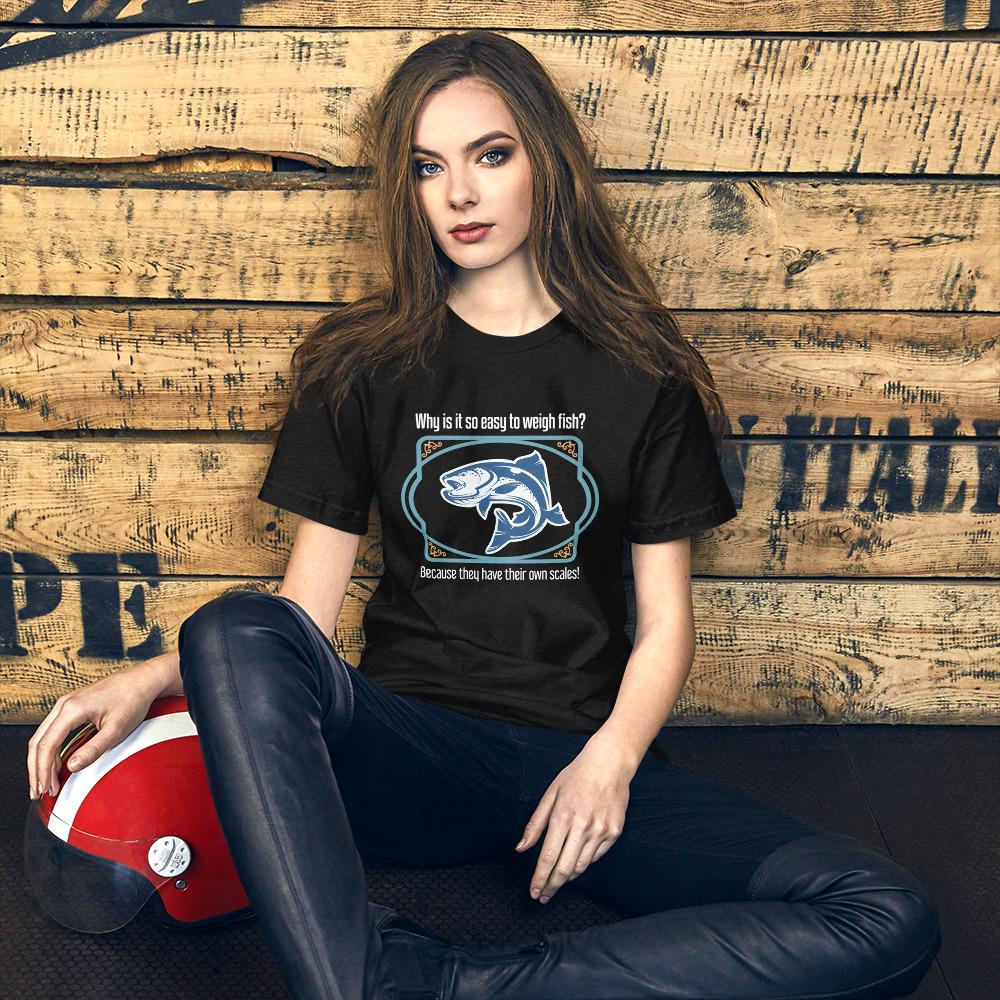 Scaling Fish Unisex T-Shirt - Outdoors Thrill