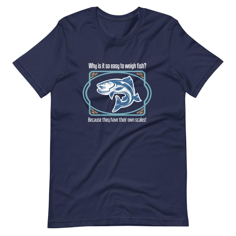 Scaling Fish Unisex T-Shirt - Outdoors Thrill