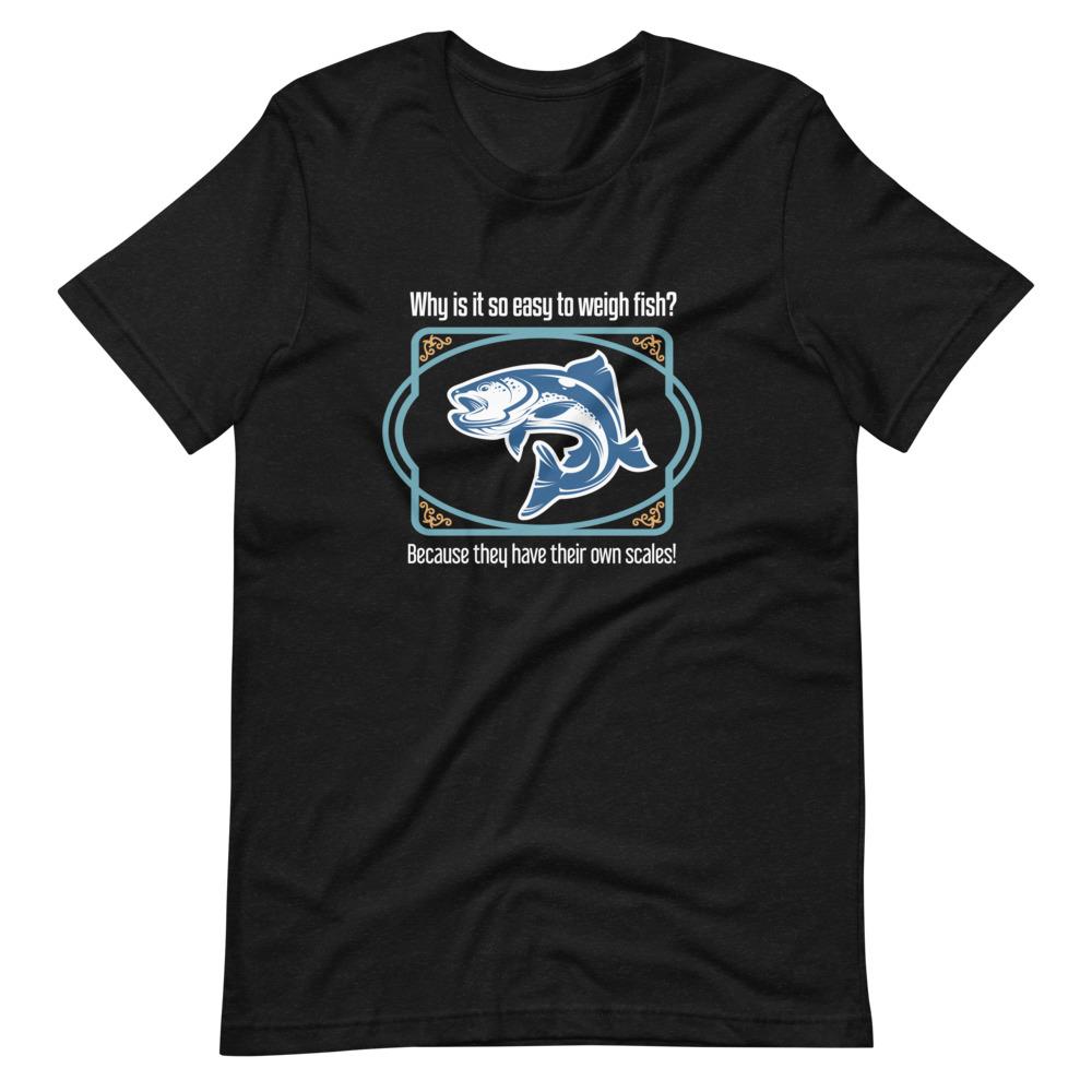 Scaling Fish Unisex T-Shirt - Outdoors Thrill