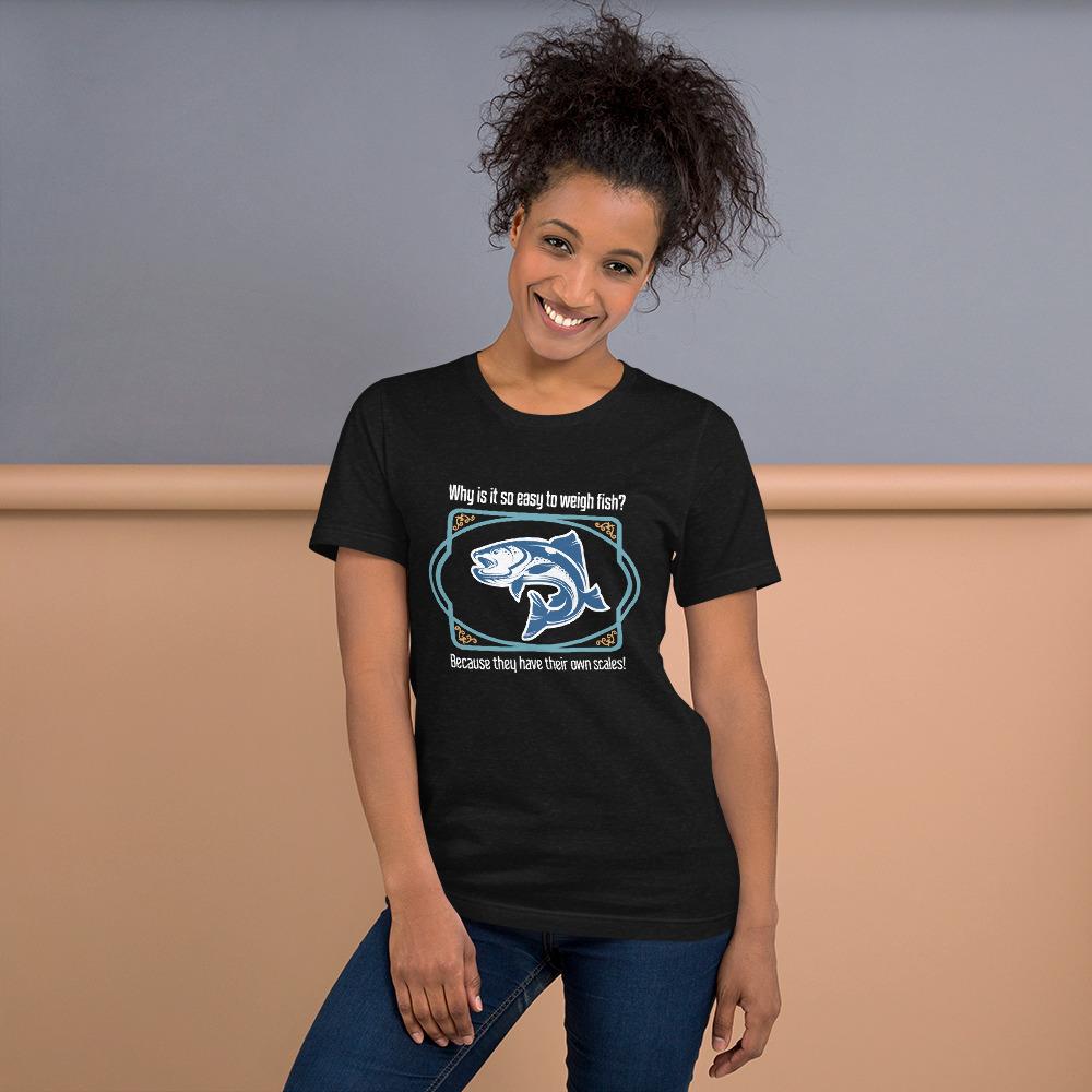 Scaling Fish Unisex T-Shirt - Outdoors Thrill