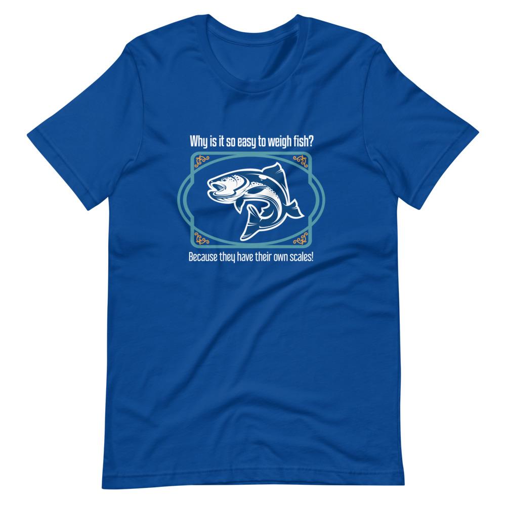 Scaling Fish Unisex T-Shirt - Outdoors Thrill