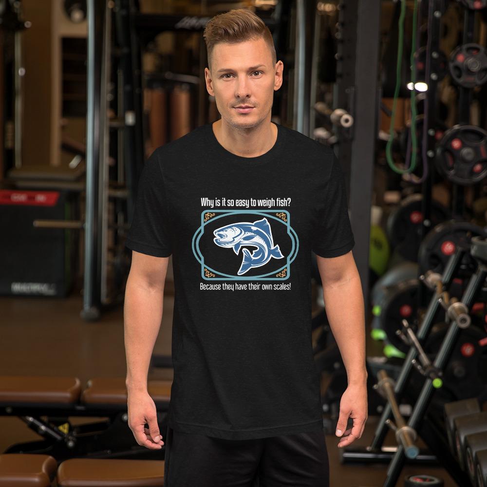 Scaling Fish Unisex T-Shirt - Outdoors Thrill