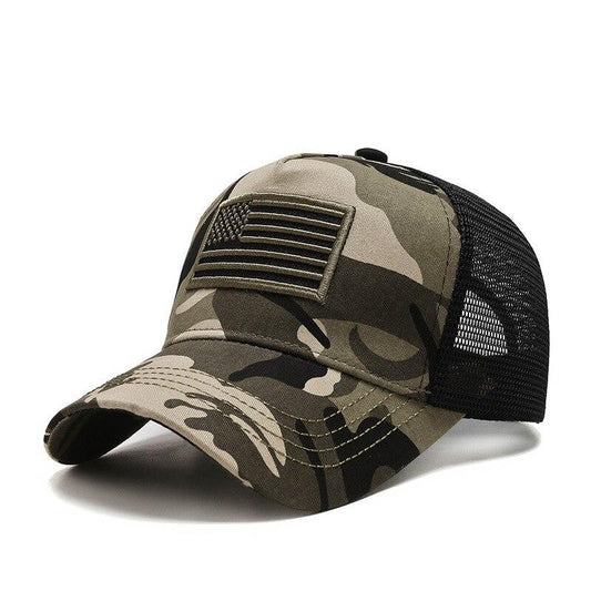 USA Flag mesh hat - Outdoors Thrill