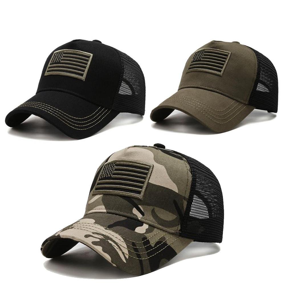 USA Flag mesh hat - Outdoors Thrill