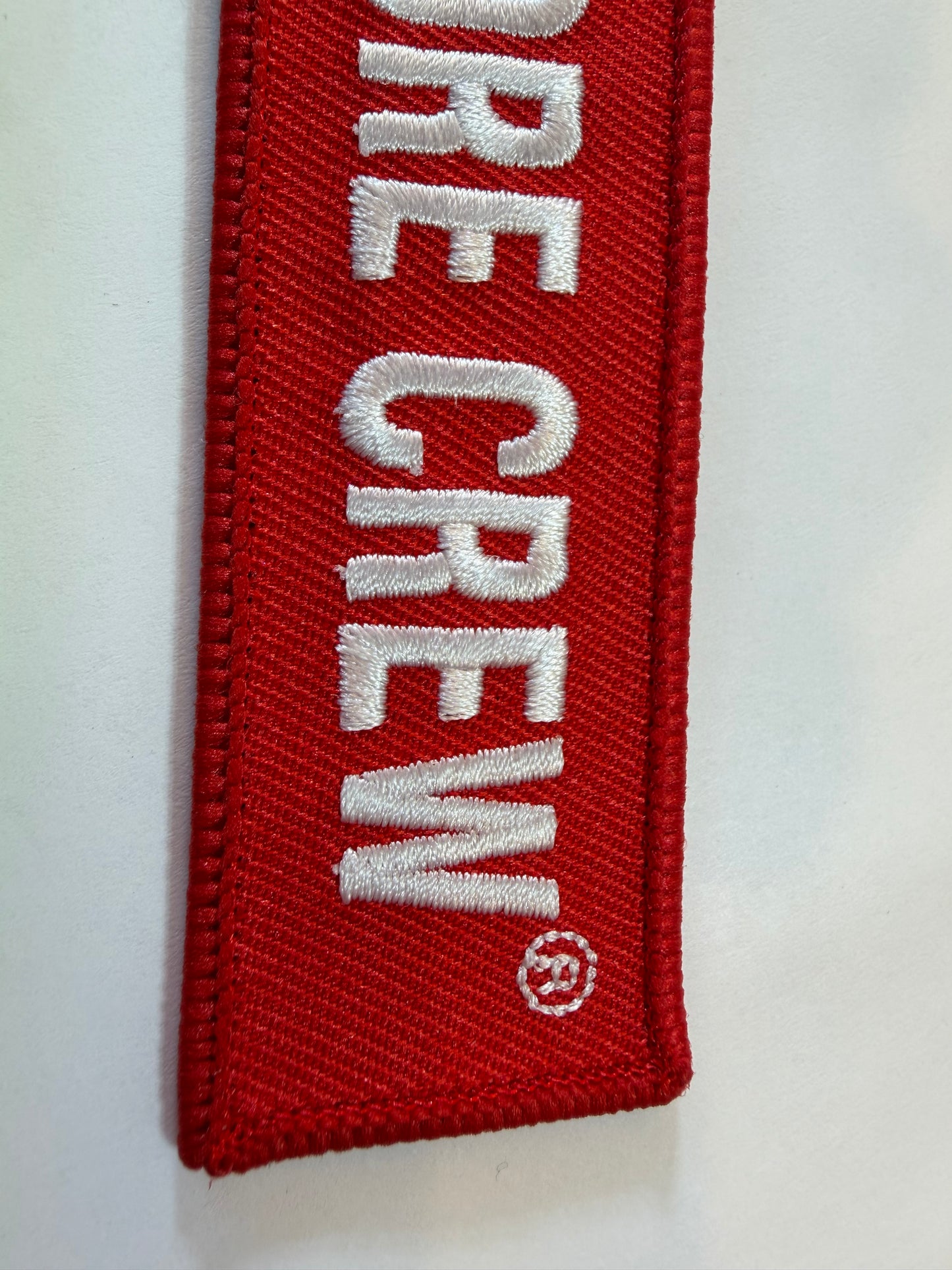 Embroidery Carnivore Crew Key Chain